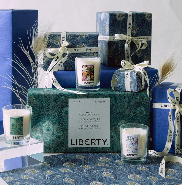 £10 off Liberty London Trio Candle Set