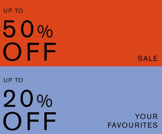 Up to 50% off sale at Liberty