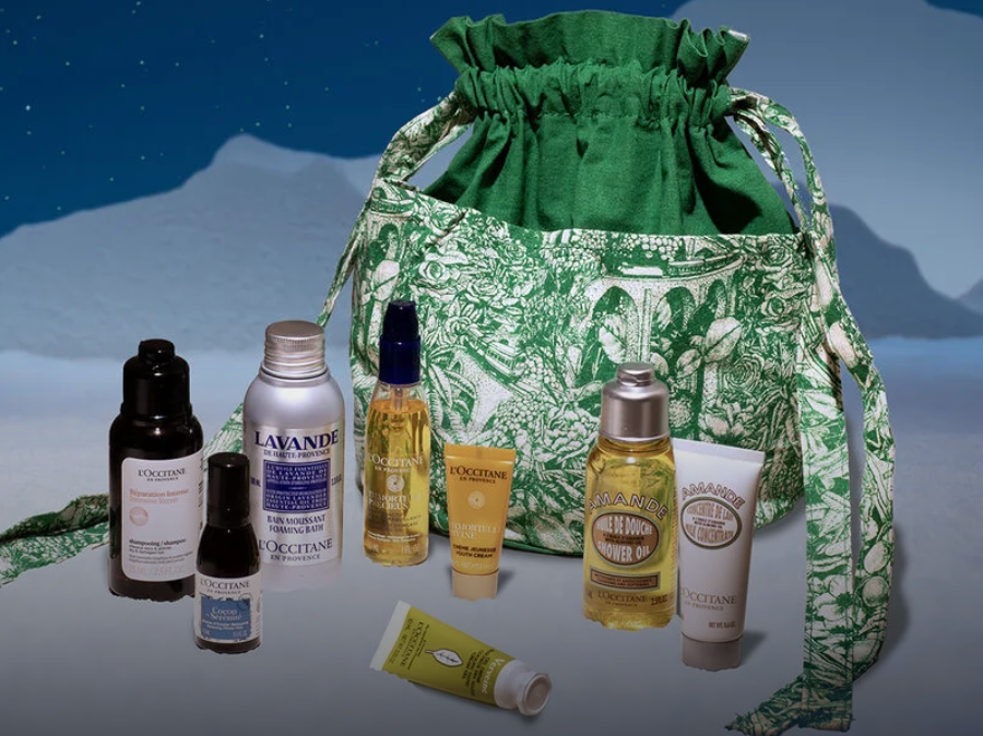 Free 9-Piece Luxury Gift Set (worth £52) when you spend £120 at L'Occitane