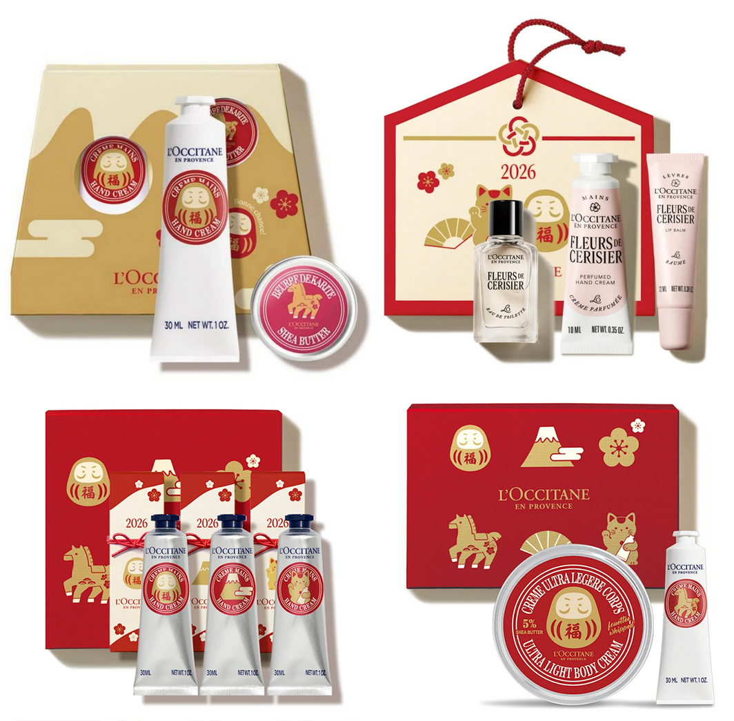 First look at the L'Occitane Lunar New Year 2026 Gift Sets