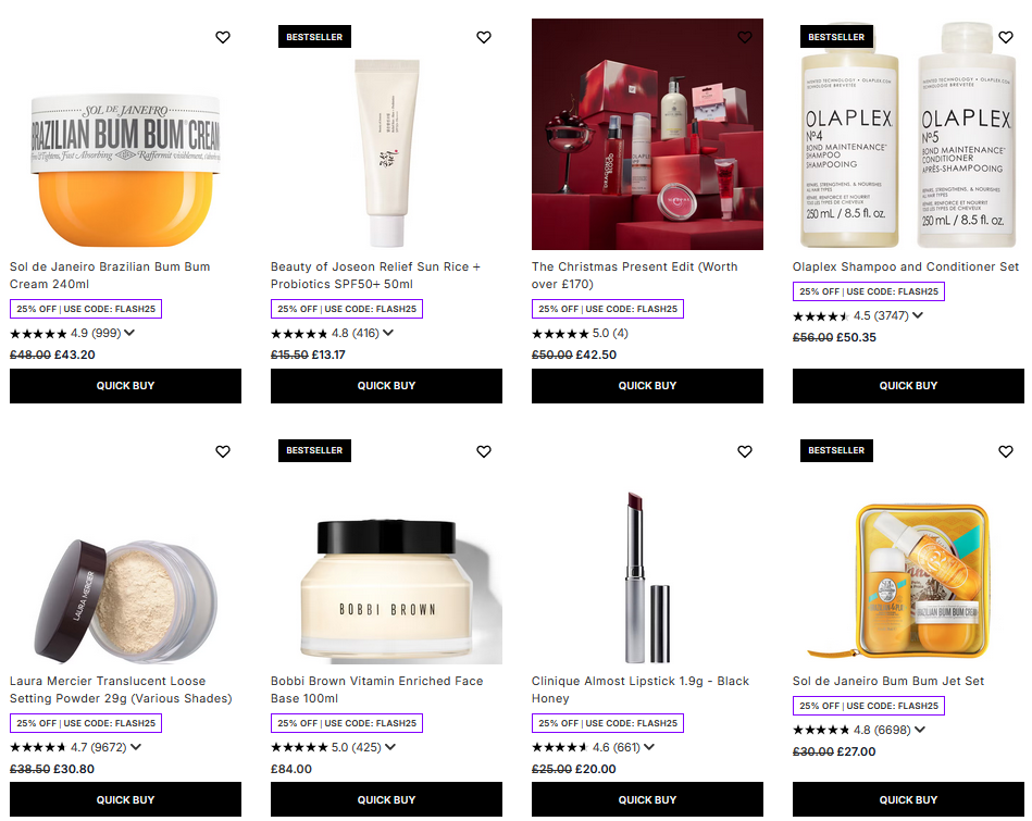 25% off selected at Lookfantastic 25% off selected at Lookfantastic