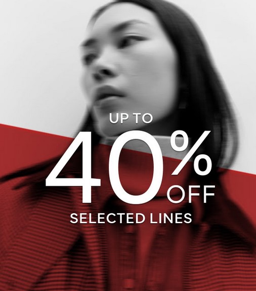Up to 40% off selected at M&S