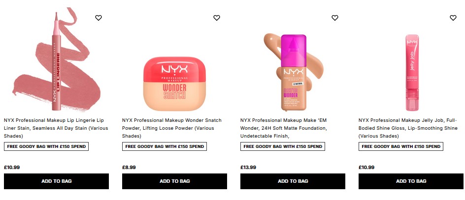 New launches from NYX at Cult Beauty New launches from NYX at Cult Beauty