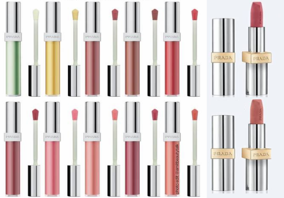 New Prada liquid lipstick and matte lipstick shades are coming soon