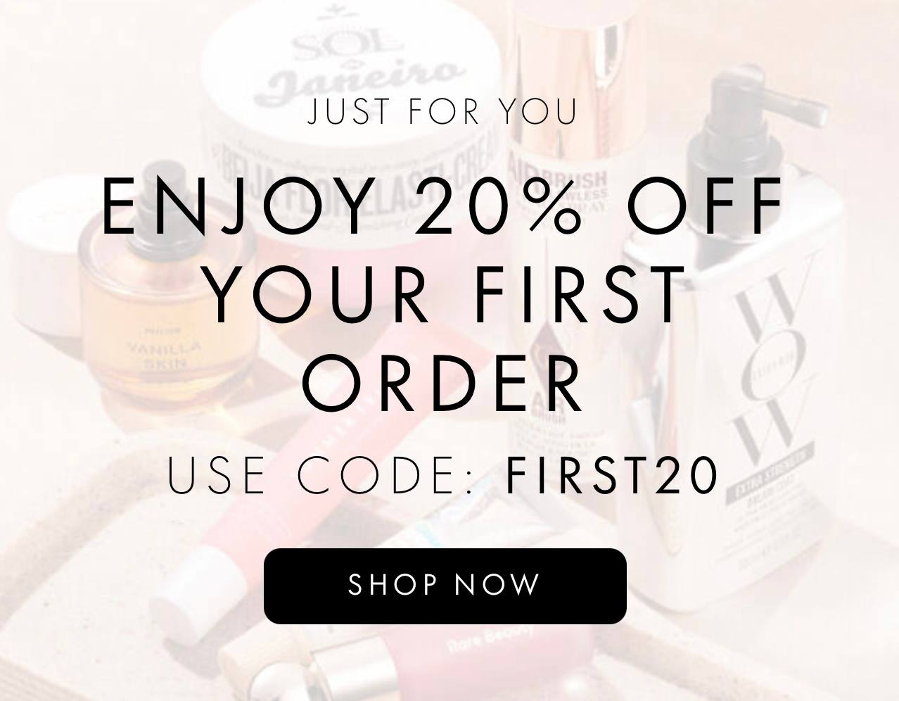 20% off your first order at Space NK 20% off your first order at Space NK