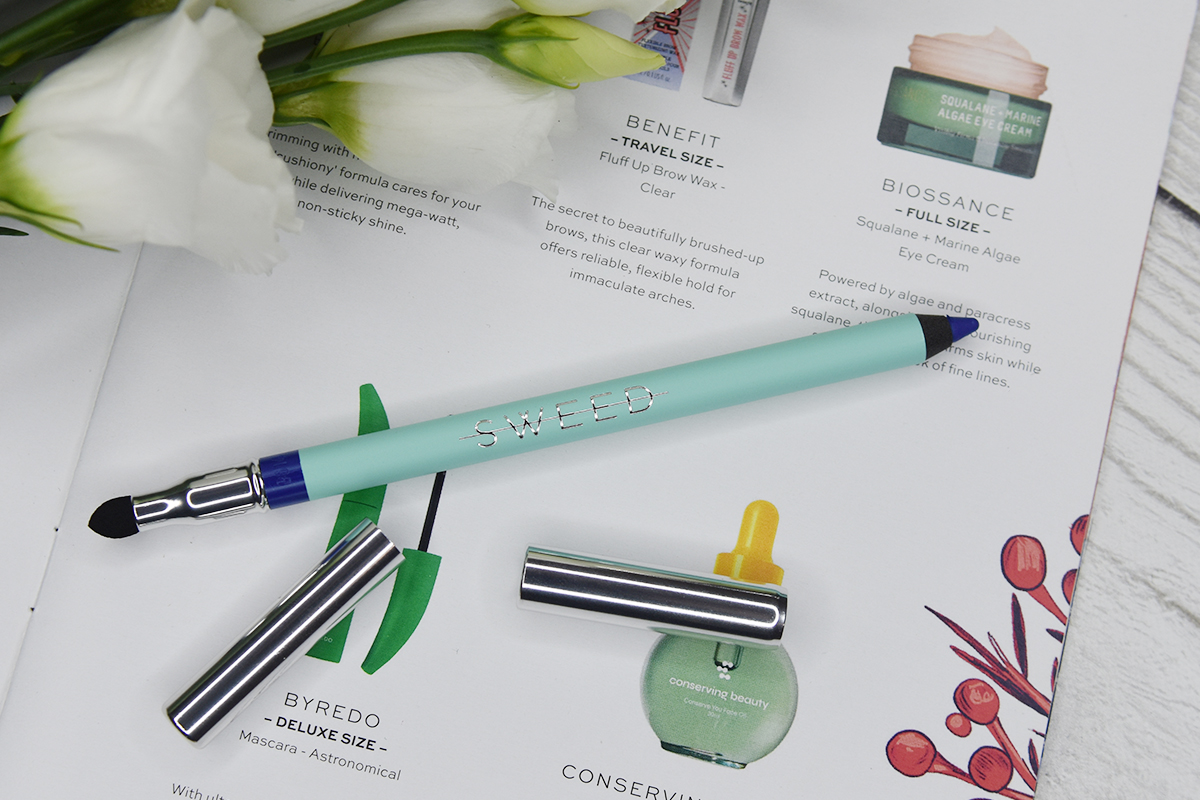 Sweed Beauty Satin Eyeliner in Diana Blue