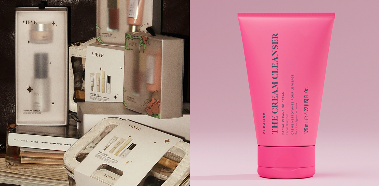 Free Skin Rocks Cream Cleanser (worth £32) when you spend £60 on Vieve