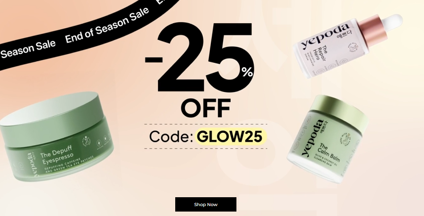 25% off sitewide at Yepoda 25% off sitewide at Yepoda