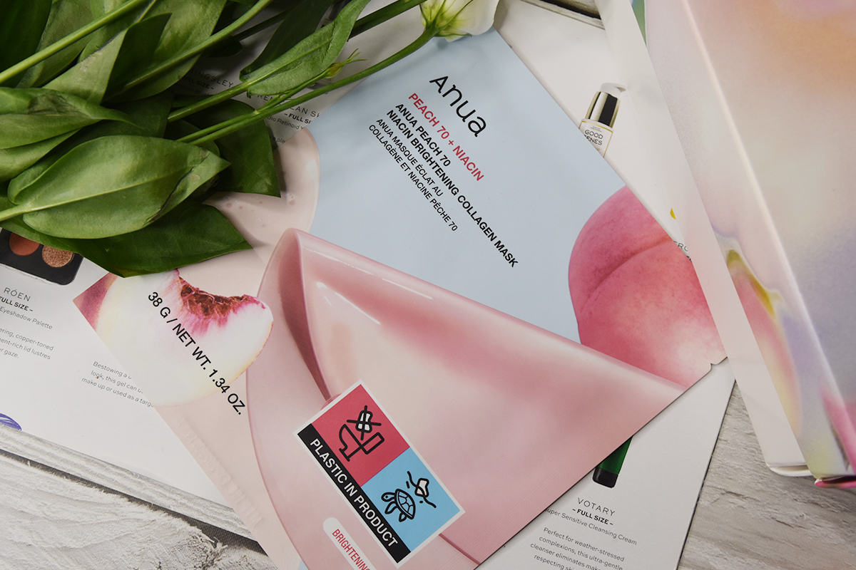 Anua Peach 70 Niacin Brightening Collagen Mask