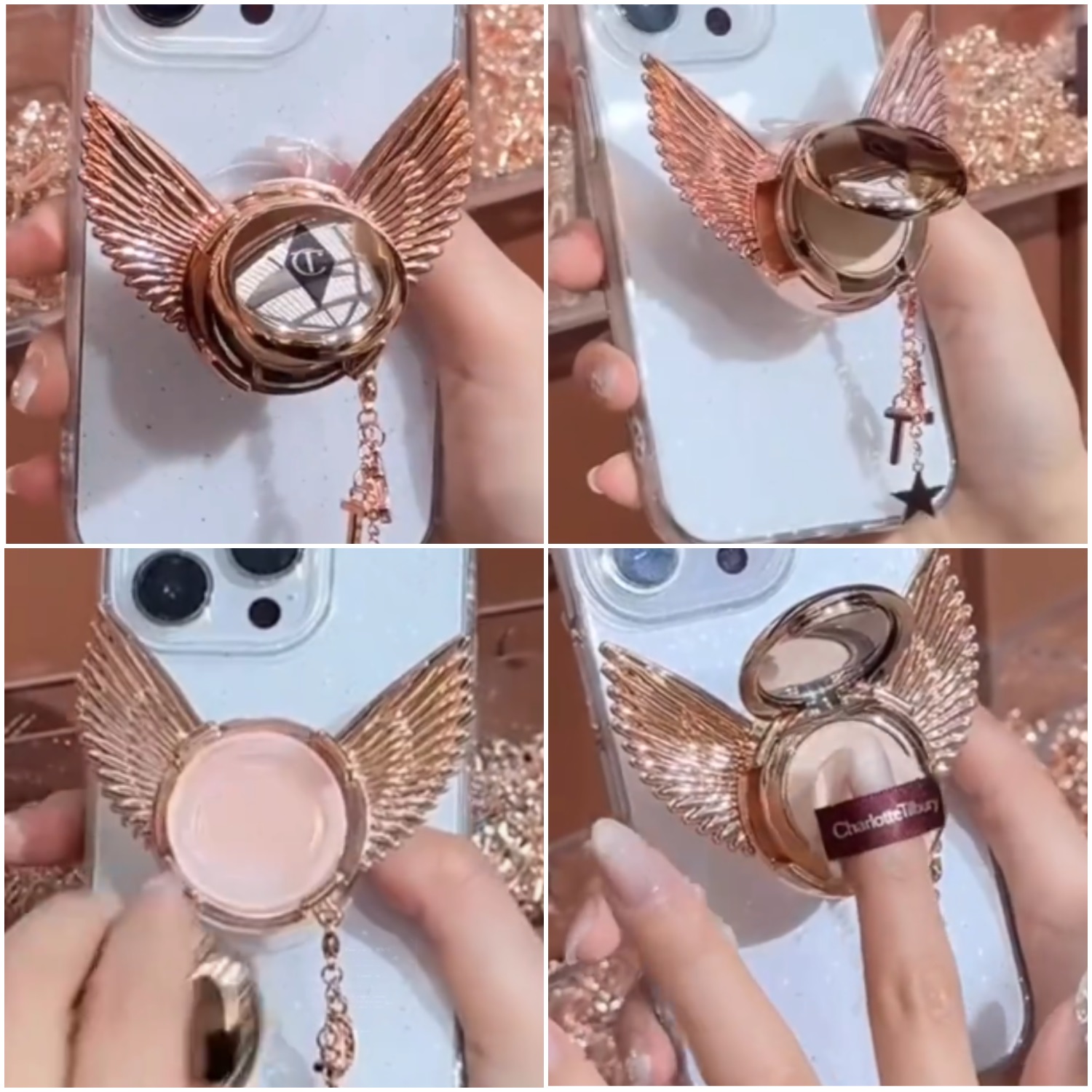 Charlotte Tilbury Airbrush Flawless Finish Powder in a PopSocket Charlotte Tilbury Airbrush Flawless Finish Powder in a PopSocket