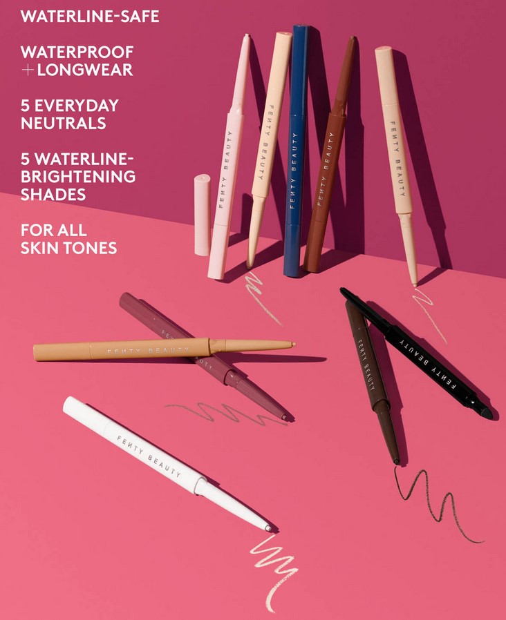 Fenty Beauty Fine Linez Lash Line-Enhancing Eyeliner