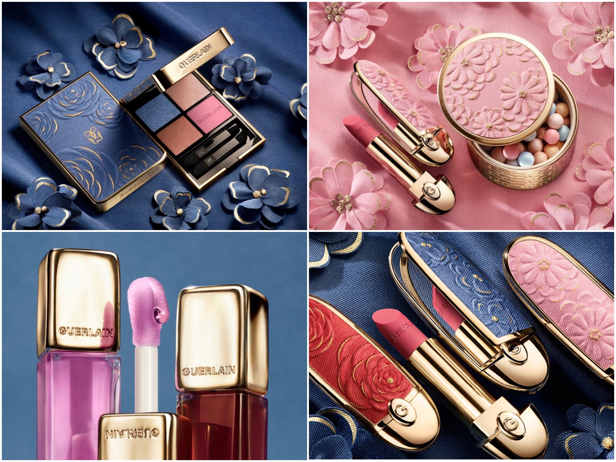 Guerlain Blooming Denim Collection Guerlain Blooming Denim Collection