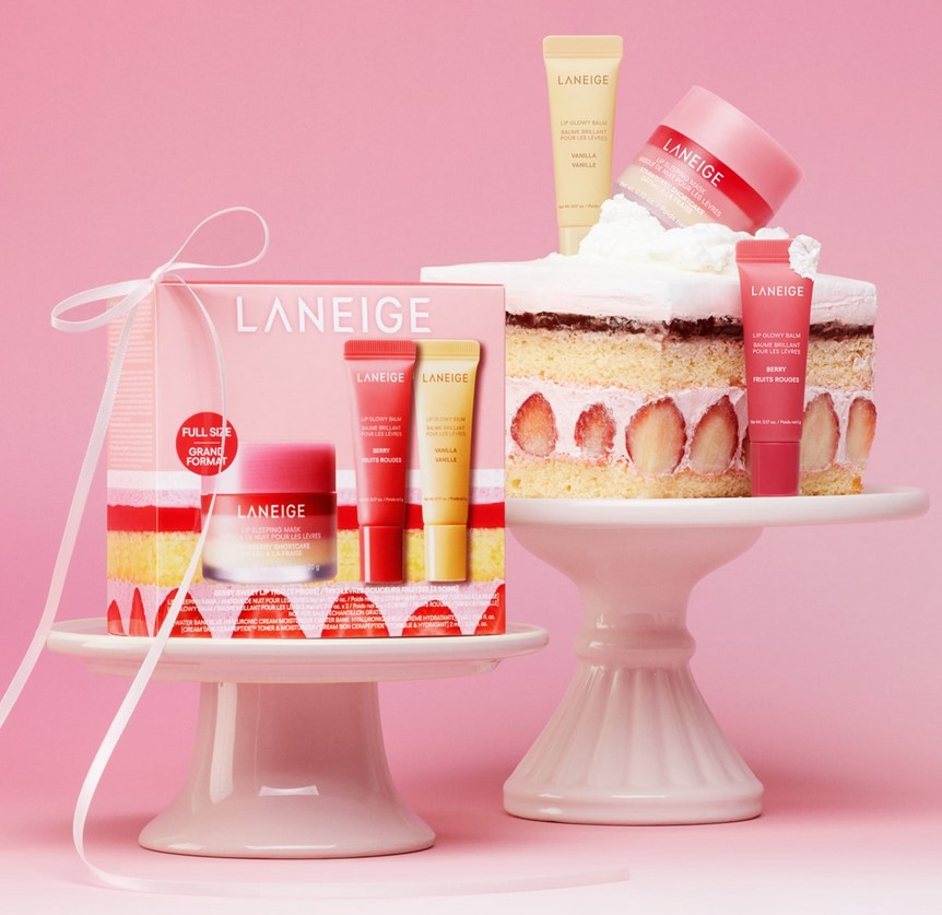Laneige Berry Sweet Lip Trio - Lip Care Set Day and Night Limited Edition Set Laneige Berry Sweet Lip Trio - Lip Care Set Day and Night Limited Edition Set