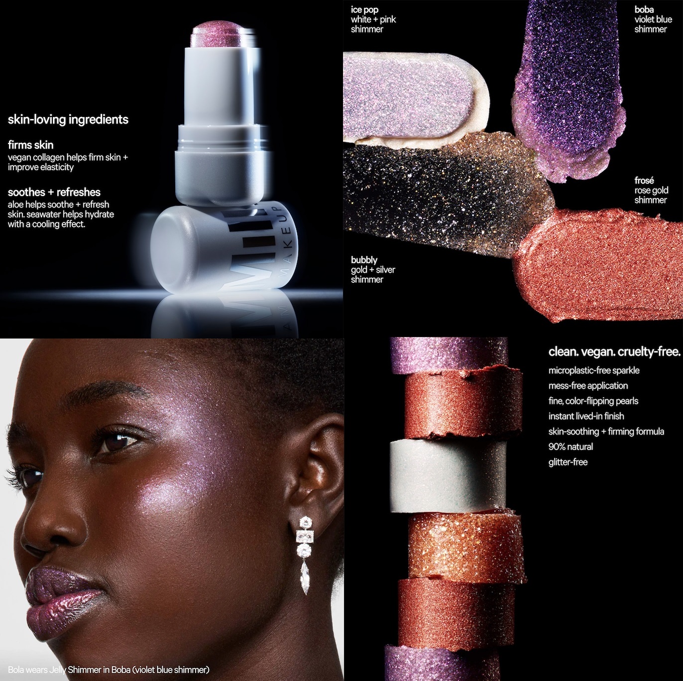 MILK MAKEUP Cooling Water Jelly Shimmer Highlighter Stick