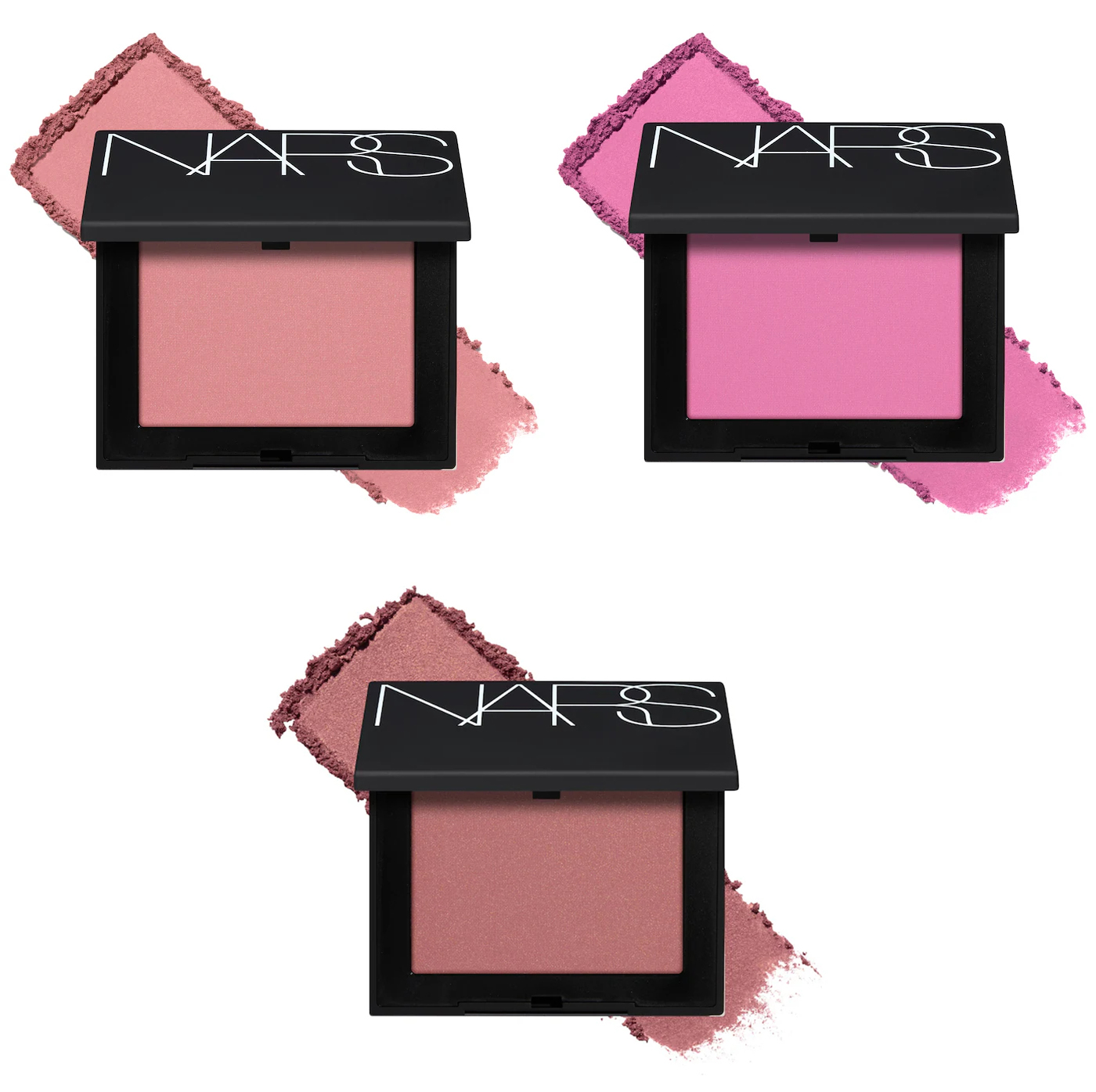 3 new shades of the NARS Powder Blush