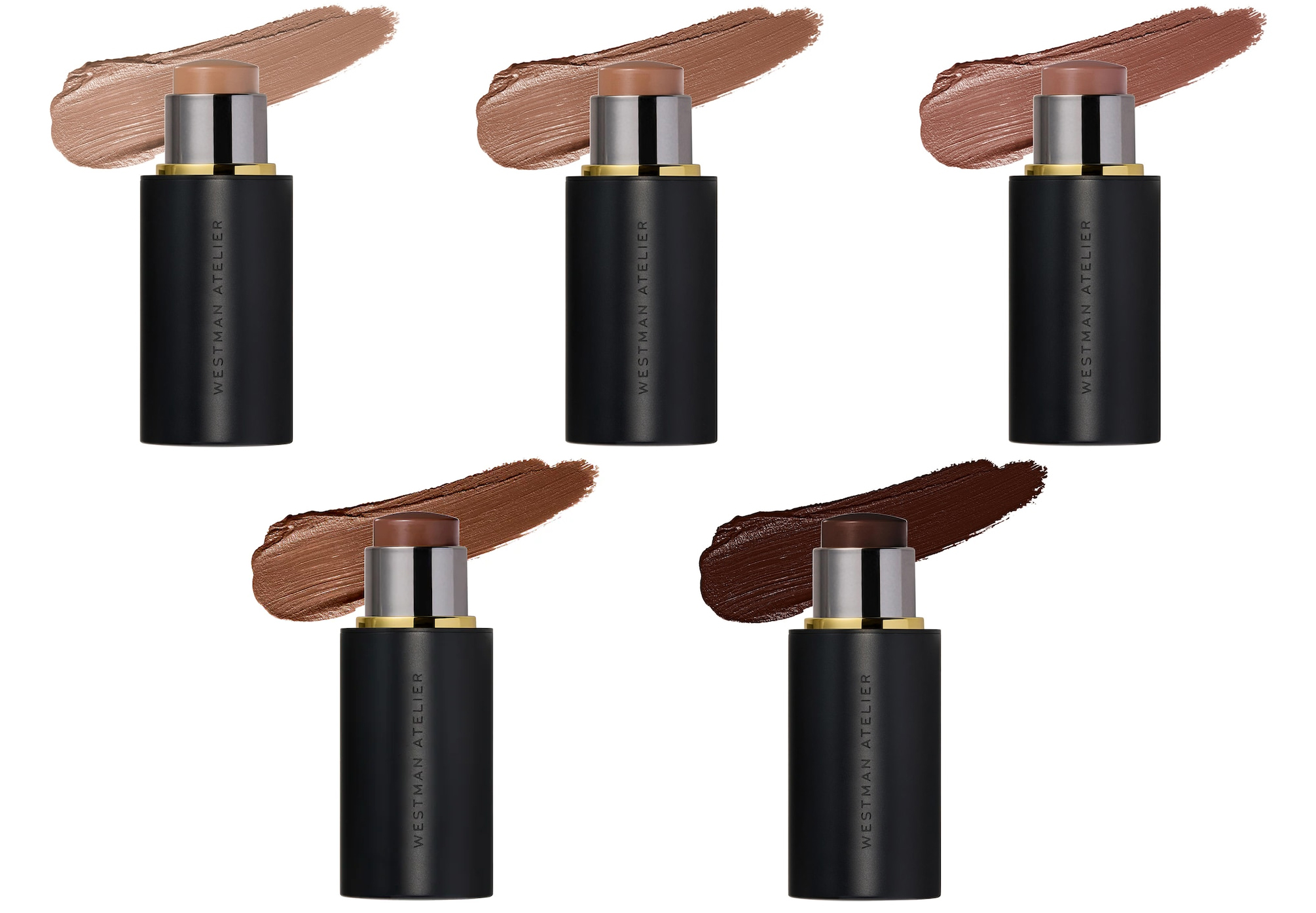 New shades of the Westman Atelier Face Trace Cream Contour Stick New shades of the Westman Atelier Face Trace Cream Contour Stick