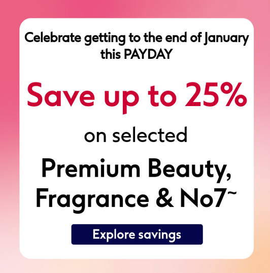 Up to 25% off Premium Beauty at Boots Up to 25% off Premium Beauty at Boots