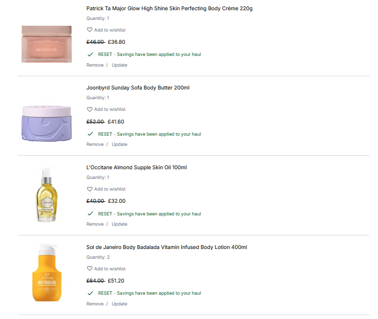 20% off selected Body and Wellbeing at Cult Beauty 20% off selected Body and Wellbeing at Cult Beauty