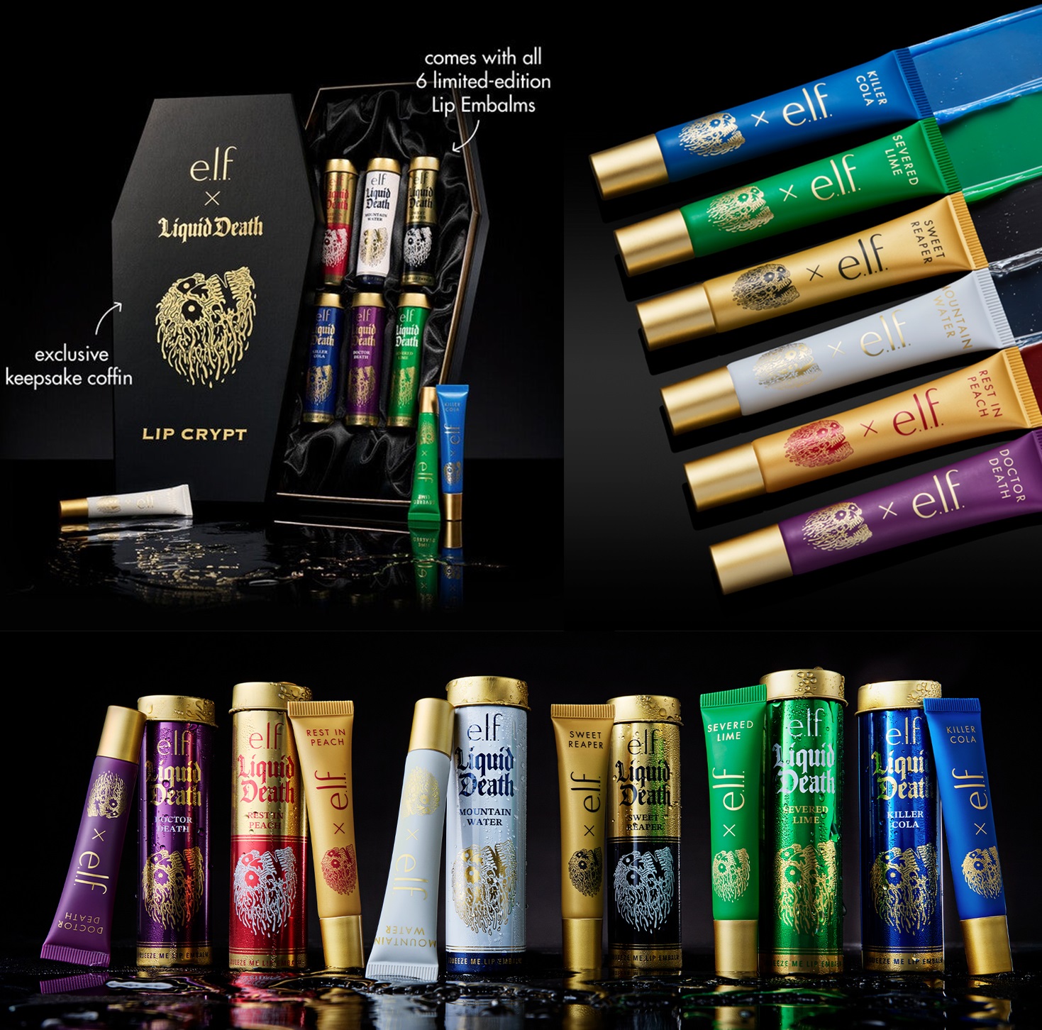 e.l.f. Cosmetics x Liquid Death Lip Balm e.l.f. Cosmetics x Liquid Death Lip Balm