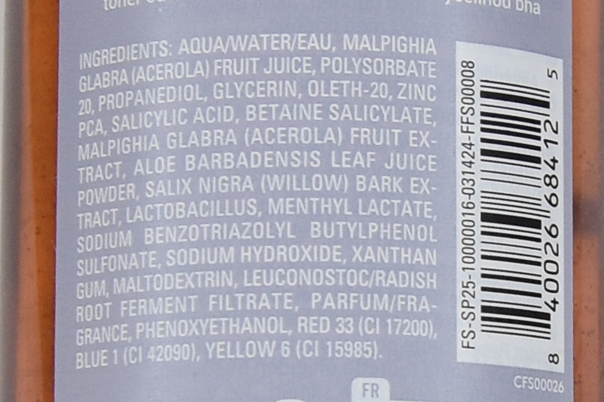 Fenty Skin Cherry Dub BHA Toner Fenty Skin Cherry Dub BHA Toner