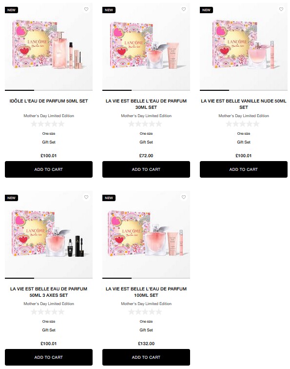 Lancome Mother’s Day 2026 Gift Sets Lancome Mother’s Day 2026 Gift Sets