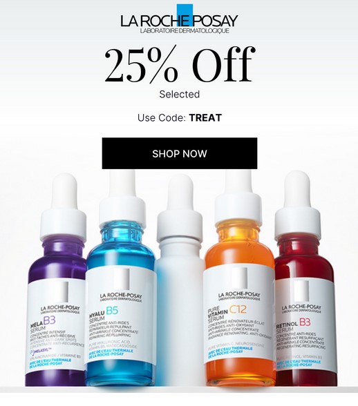 25% off La Roche-Posay at Lookfantastic 25% off La Roche-Posay at Lookfantastic