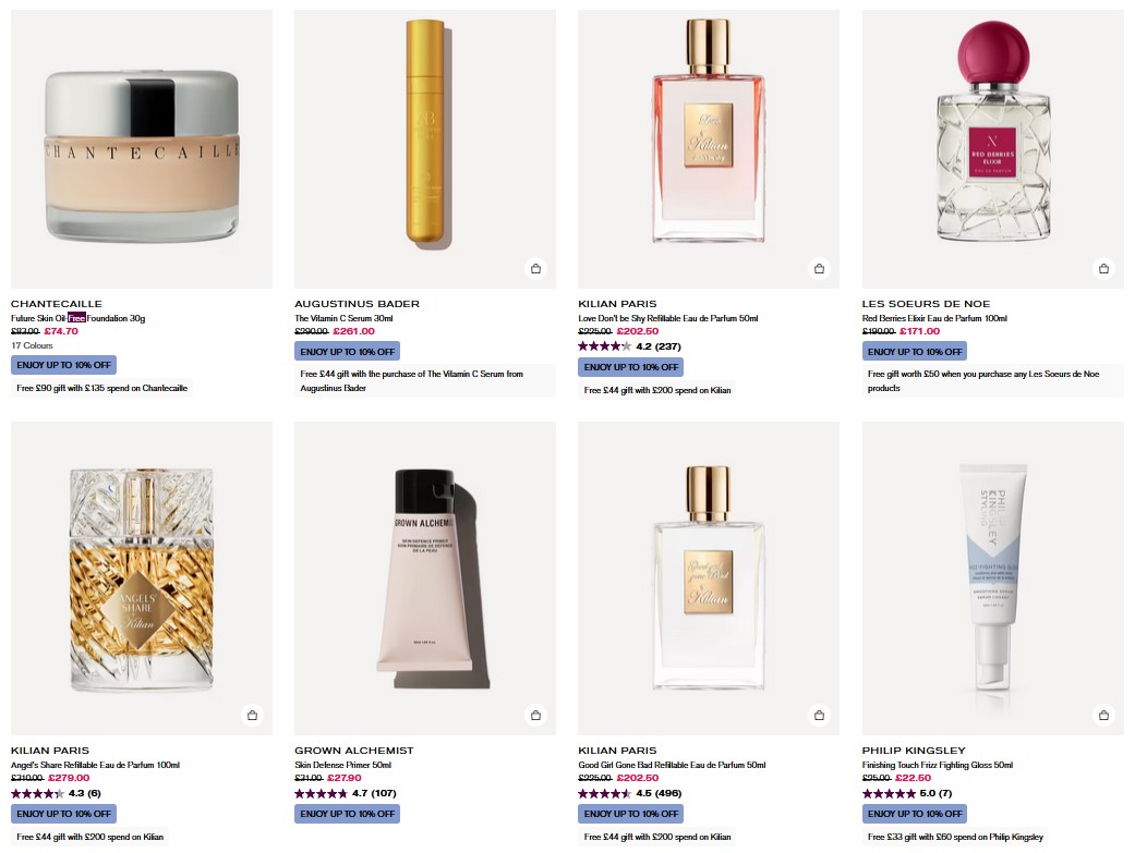 Gift with purchase offers at Liberty London Gift with purchase offers at Liberty London