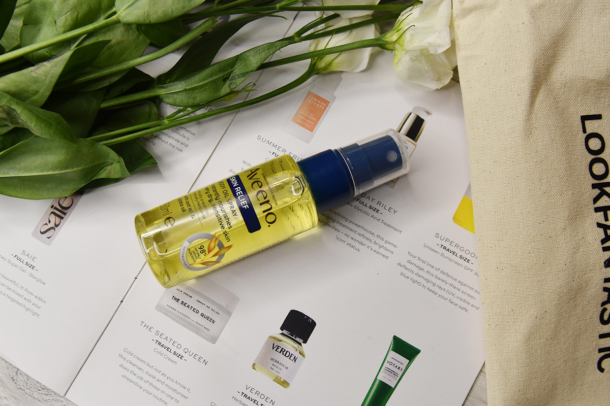 Aveeno Skin Relief Body Oil Spray for Dry to Very Dry, Sensitive Skin