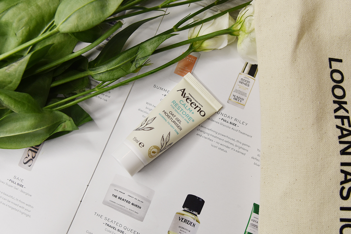 Aveeno Face Calm and Restore Oat Gel Moisturiser