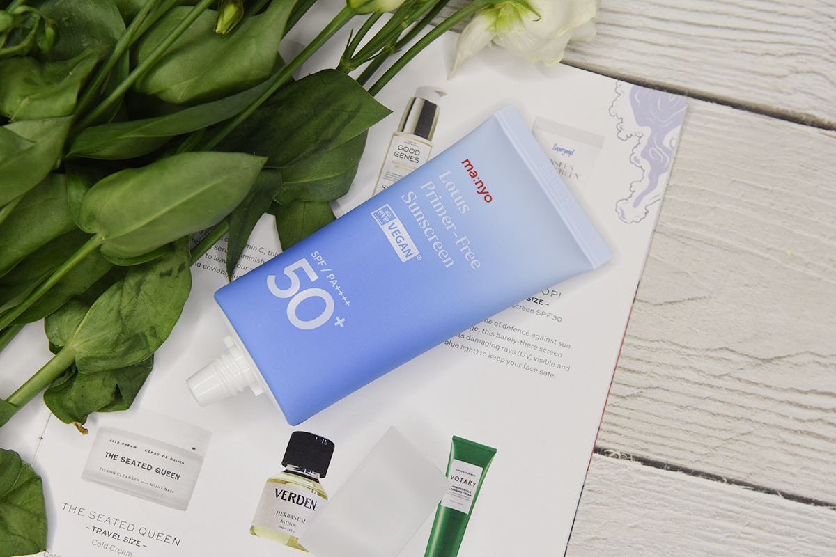 Ma nyo Lotus Primer-Free Sunscreen Review Ma nyo Lotus Primer-Free Sunscreen Review