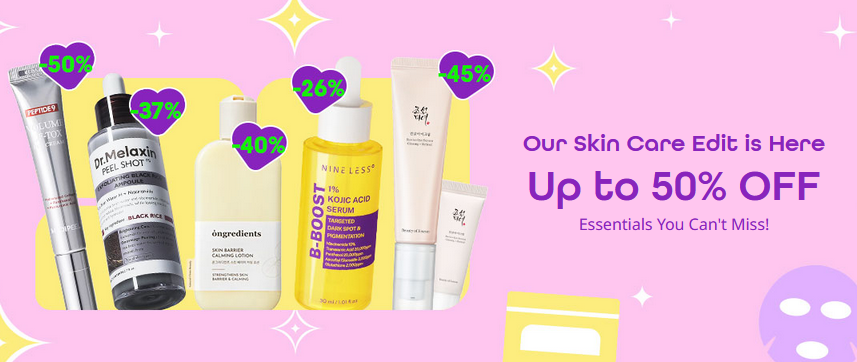 Up to 50% off selected at Yesstyle Up to 50% off selected at Yesstyle