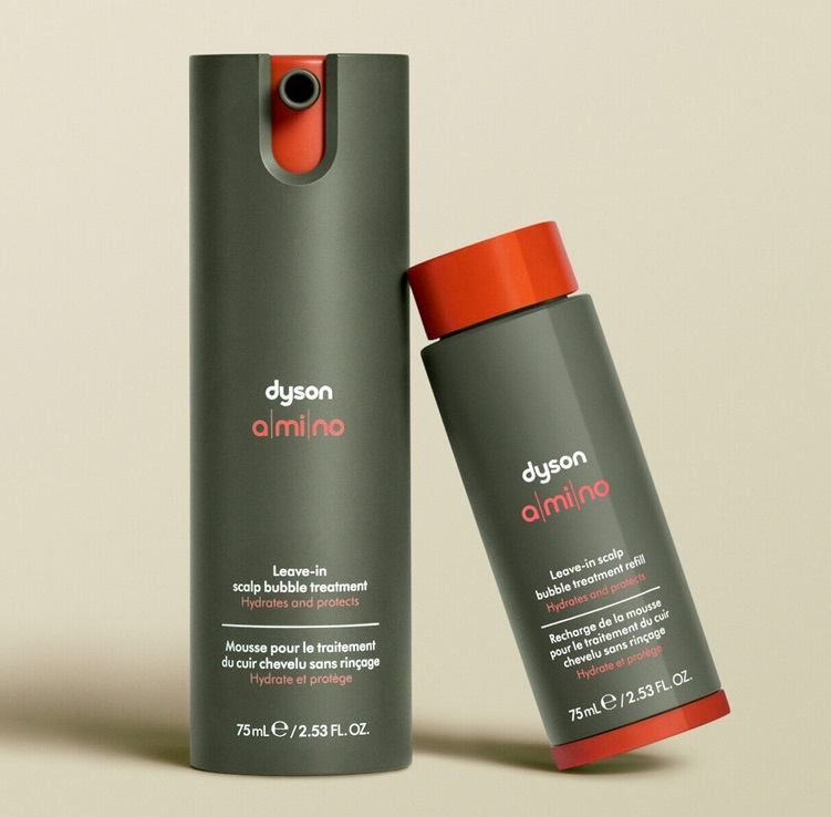 Dyson Amino™ leave-in scalp bubble treatment & refill Dyson Amino™ leave-in scalp bubble treatment & refill