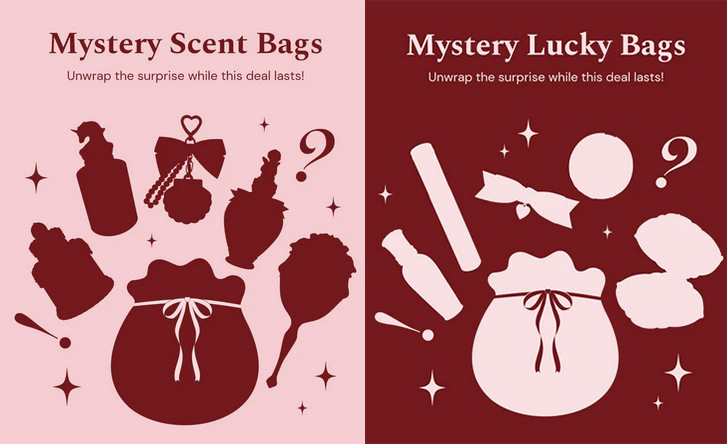 Flower Knows Mystery Lucky Bags 2026 Flower Knows Mystery Lucky Bags 2026