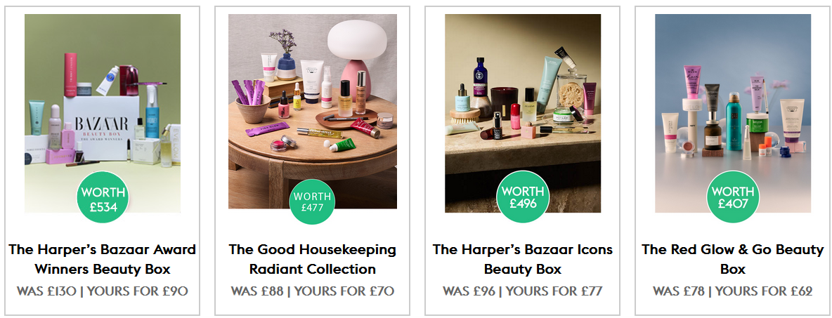 Up to 30% off Beauty Boxes at Hearst Magazines