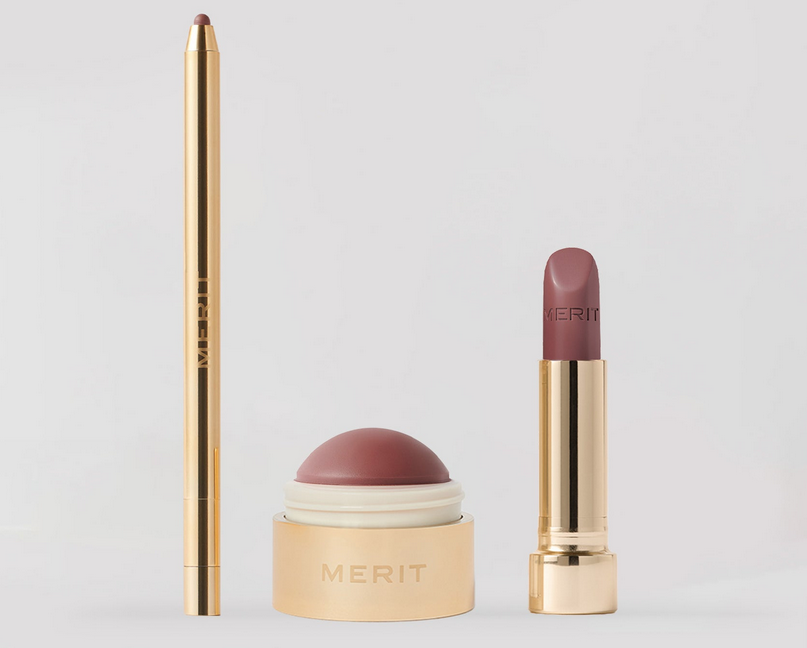 MERIT The Bespoke Set Lips & Cheeks
