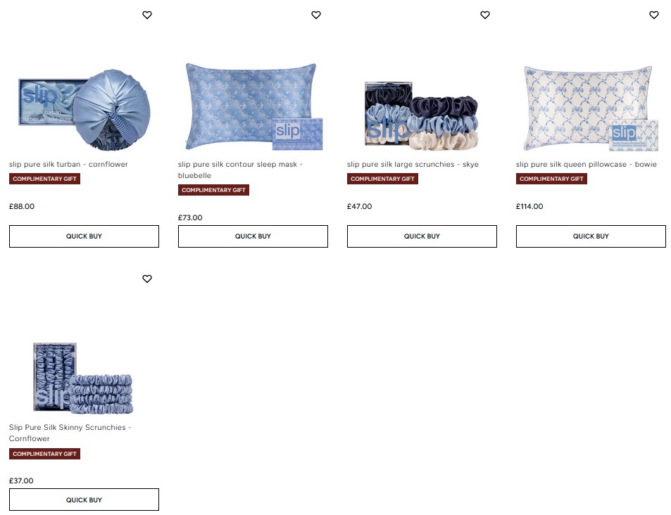 Slip Bluebelle Collection