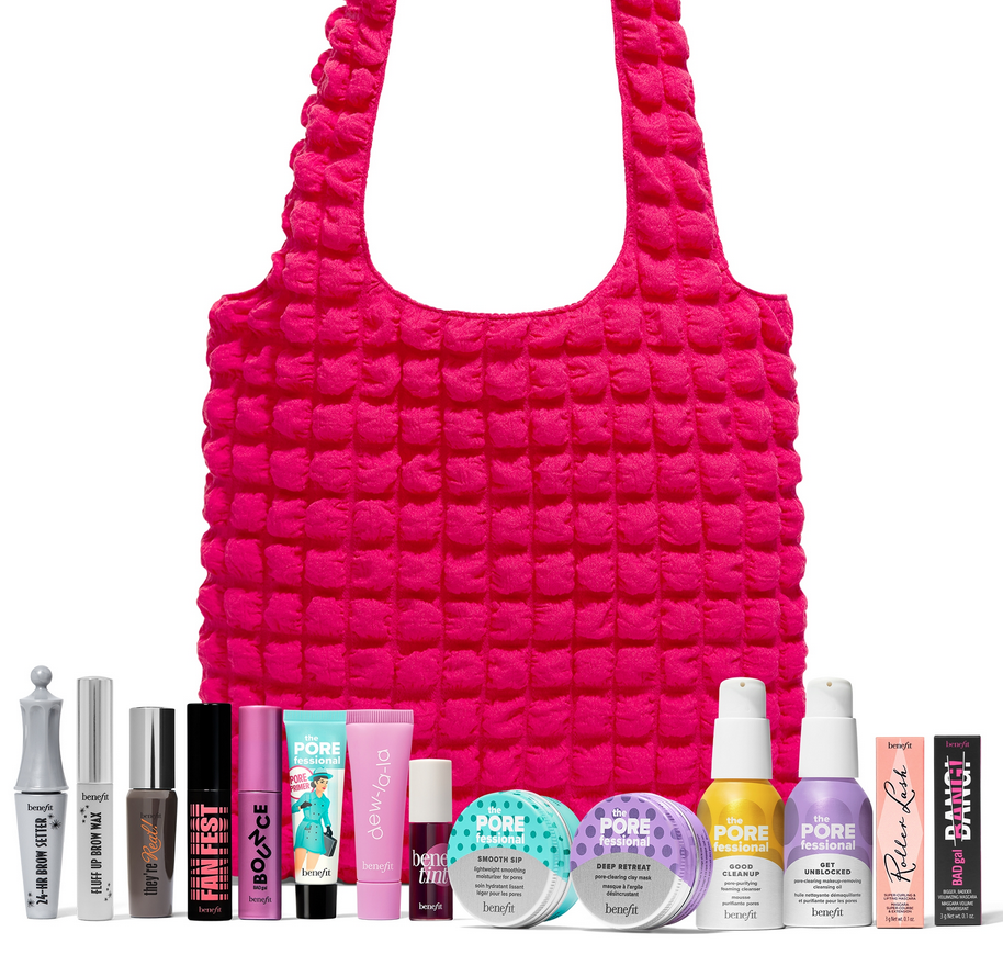 Free Benefit Full Face Glam & Skincare Essentials Gift