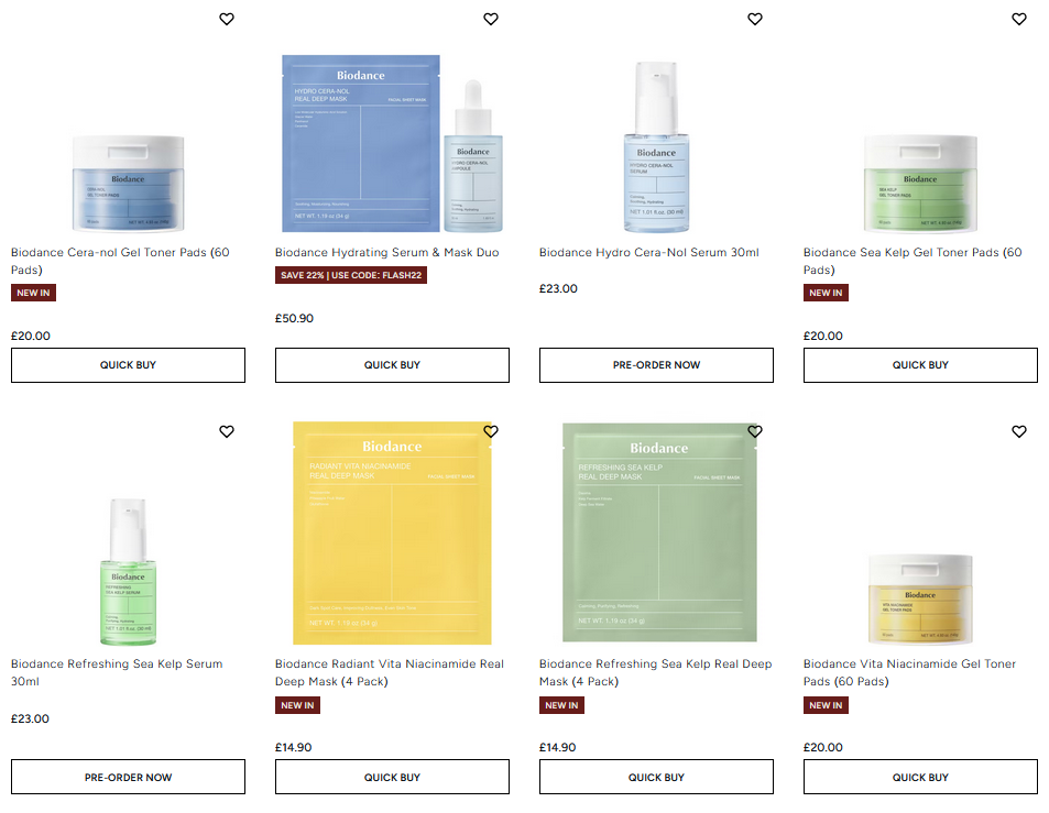 Biodance has landed at Lookfantastic