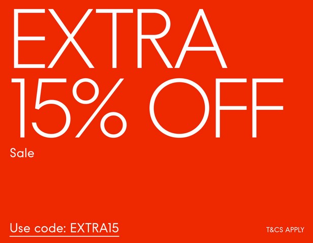 Extra 15% off at Harvey Nichols