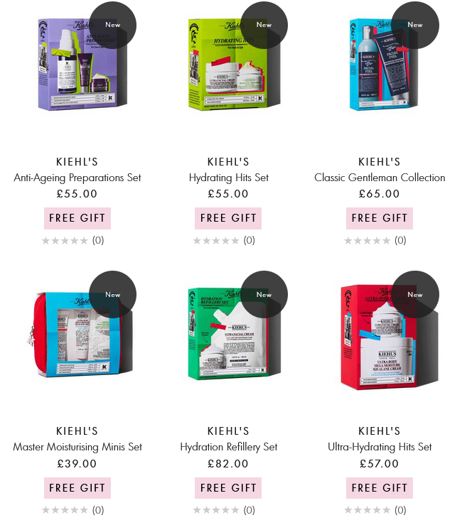 New Kiehl's Sets at Space NK