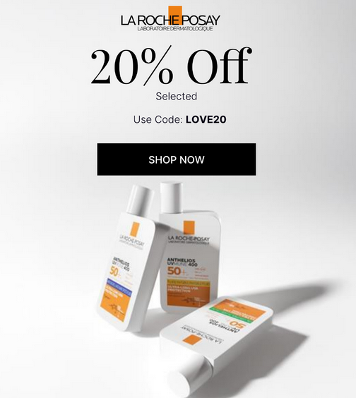 20% off La Roche-Posay at Lookfantastic