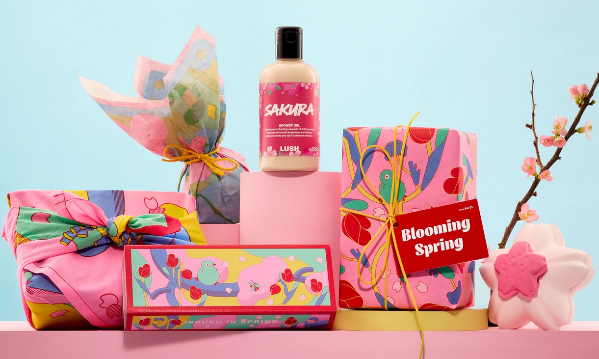 Lush White Day Collection