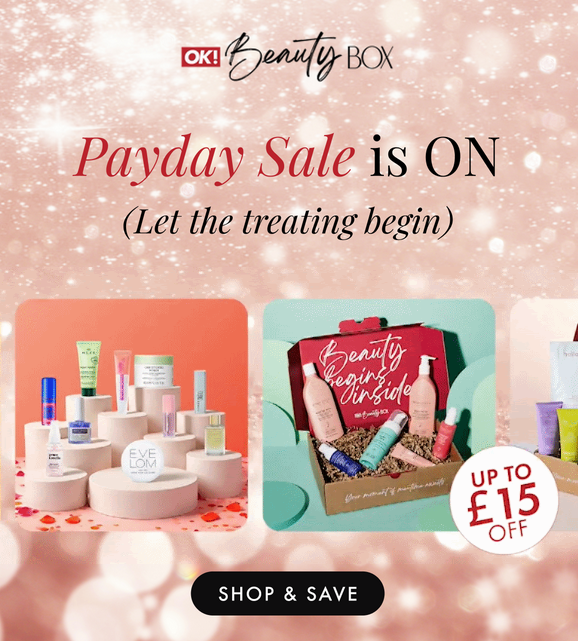 Up to £15 off OK! Beauty Boxes
