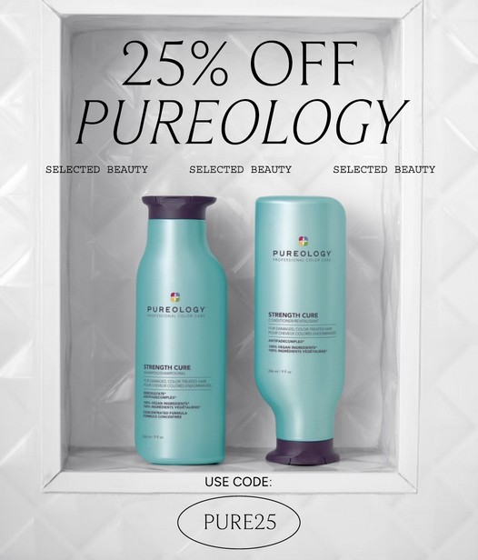 25% off Pureology at Lookfantastic