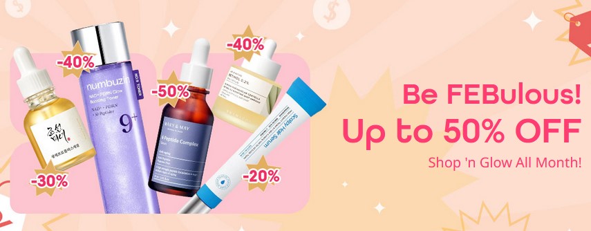 Up to 50% off selected at Yesstyle Up to 50% off selected at Yesstyle