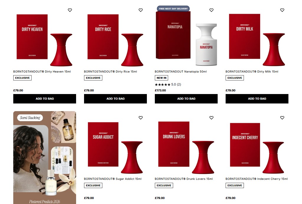 New launches from BORNTOSTANDOUT at Cult Beauty New launches from BORNTOSTANDOUT at Cult Beauty