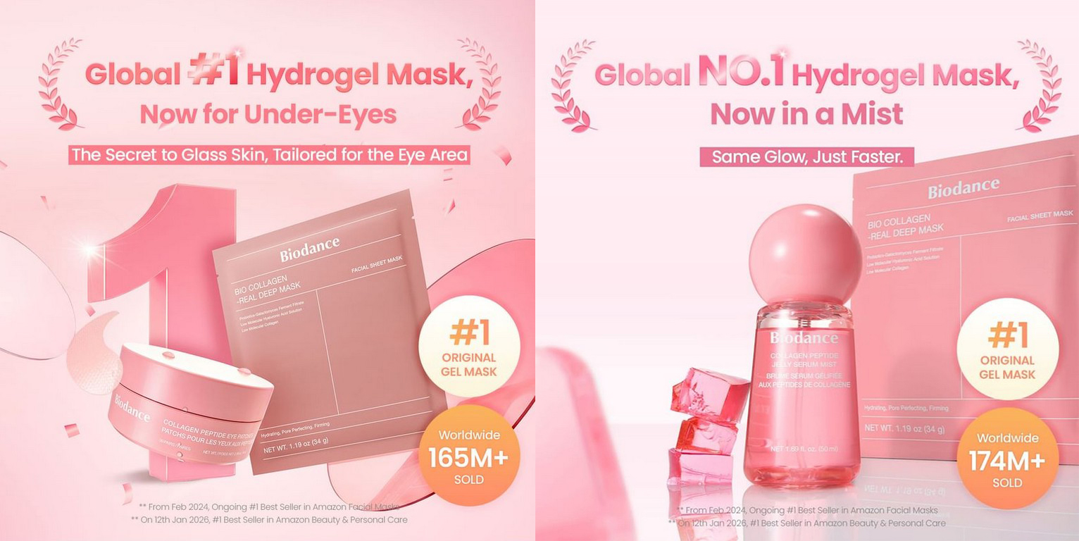 New launches from Biodance at Yesstyle New launches from Biodance at Yesstyle