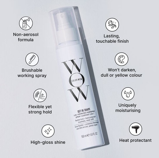 Color Wow Get In Shape 2 In 1 Working Hairspray Color Wow Get In Shape 2 In 1 Working Hairspray