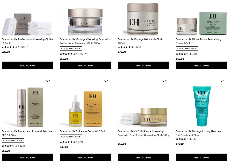 20% off Emma Hardie at Cult Beauty 20% off Emma Hardie at Cult Beauty