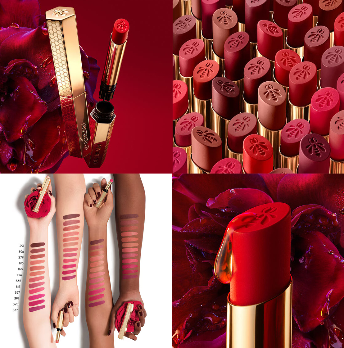 Guerlain KissKiss Honey-Infused Intense Lipstick Guerlain KissKiss Honey-Infused Intense Lipstick